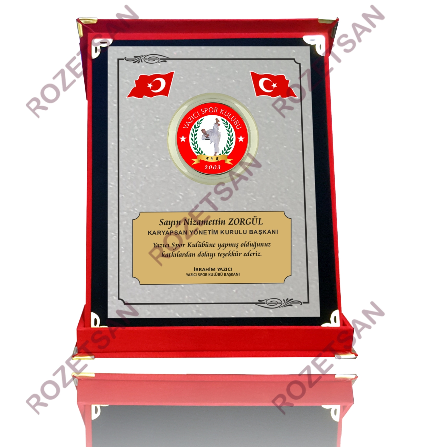 Spor Kulübü Albüm Plaket